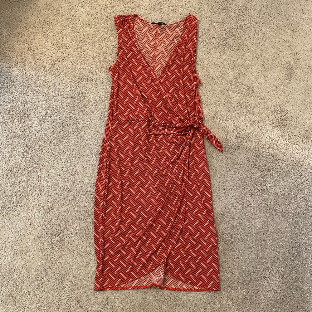 Banana republic faux wrap dress